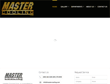 Tablet Screenshot of mastercooling.com
